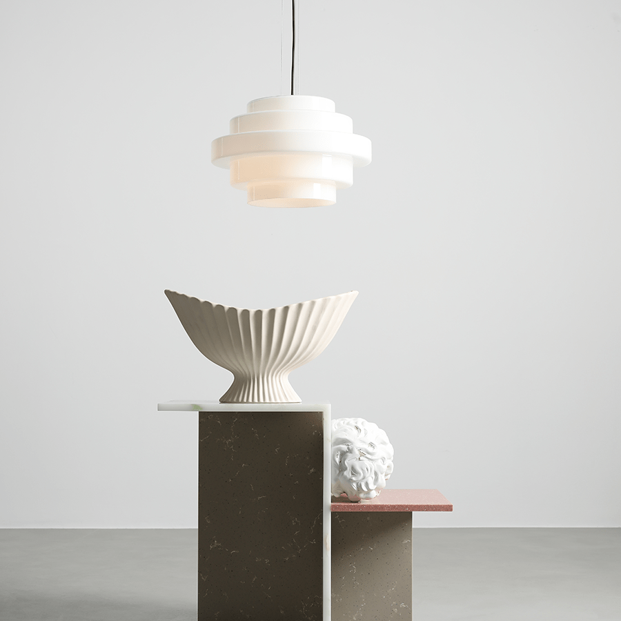 JELLY PENDANT LIGHT WHITE 360 XL - DYKE & DEAN