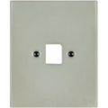 KATY PATY PORCELAIN PLATE WALL SOCKET GREY GREEN PC/USB - DYKE & DEAN
