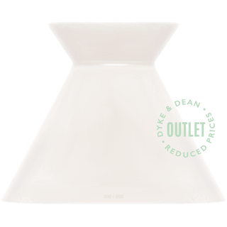 KIRO CERAMIC LARGE OFF WHITE WALL LIGHT OUTLET - DYKE & DEAN