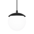 KUUL G WATERPROOF CEILING PENDANT GLOBE LIGHT BLACK - DYKE & DEAN