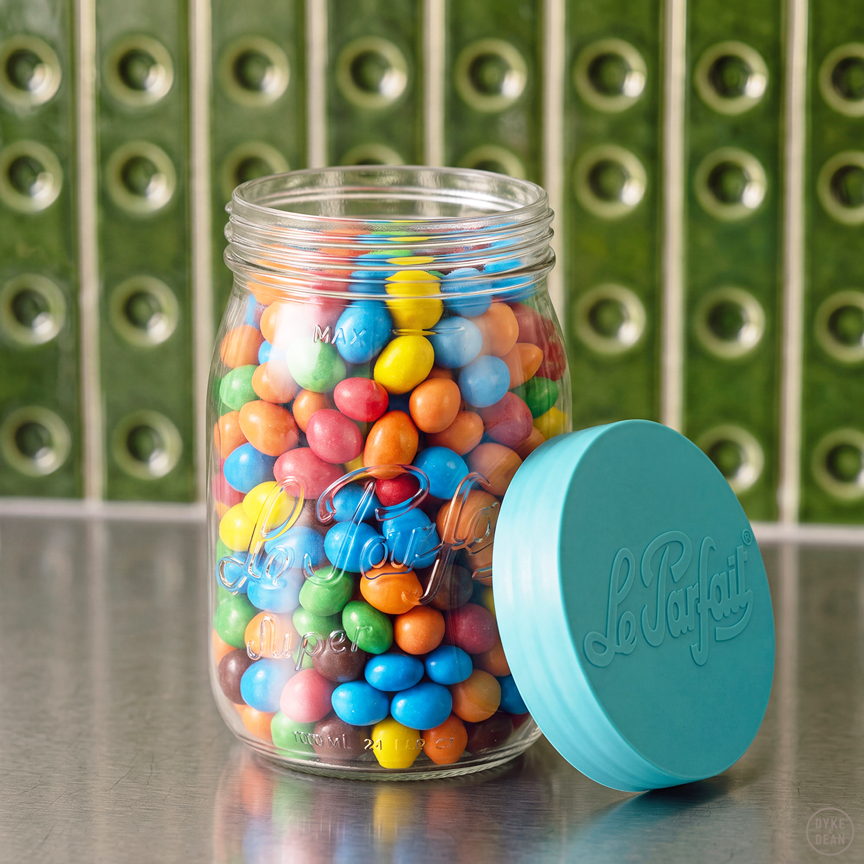 LE PARFAIT YELLOW TOP JAR 1.0L - DYKE & DEAN