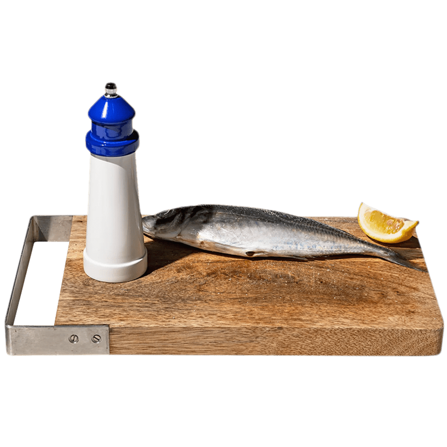 LIGHTHOUSE SALT & PEPPER GRINDER BLUE - DYKE & DEAN