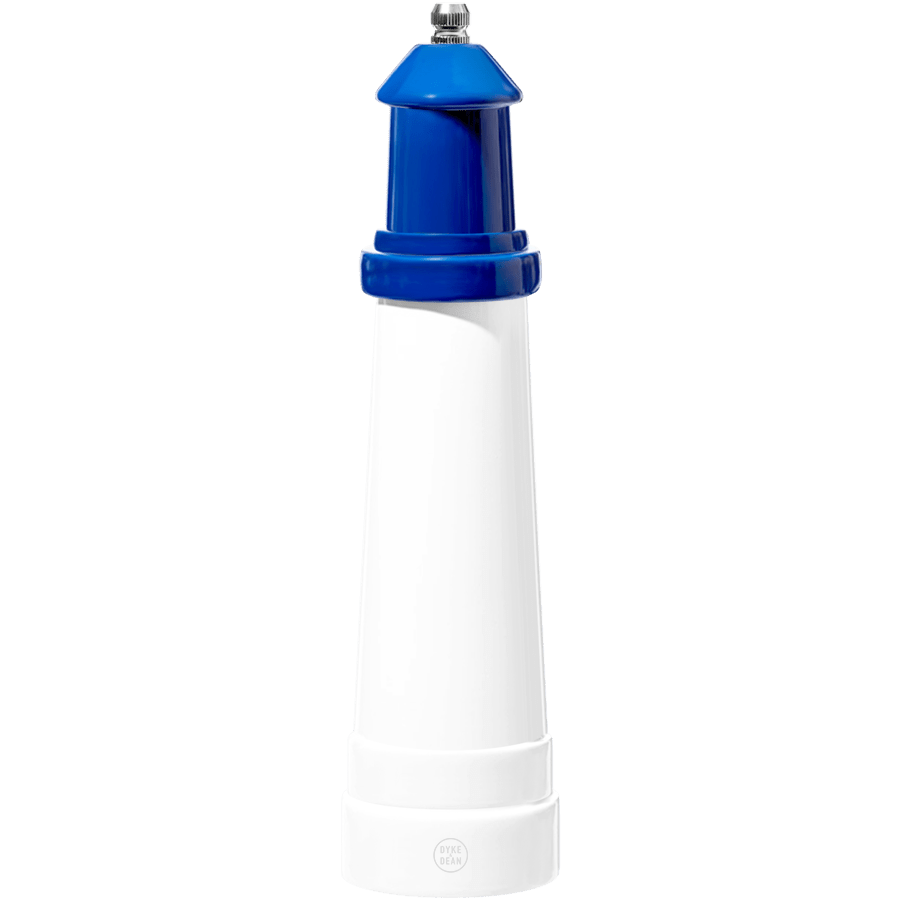 LIGHTHOUSE SALT & PEPPER GRINDER LARGE BLUE - DYKE & DEAN
