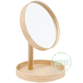 LOOK MAGNIFY MIRROR OAK OUTLET - DYKE & DEAN