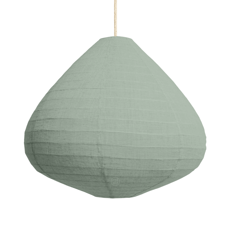 LOUIS NATURAL LINEN LIGHT SHADE 50CM - DYKE & DEAN