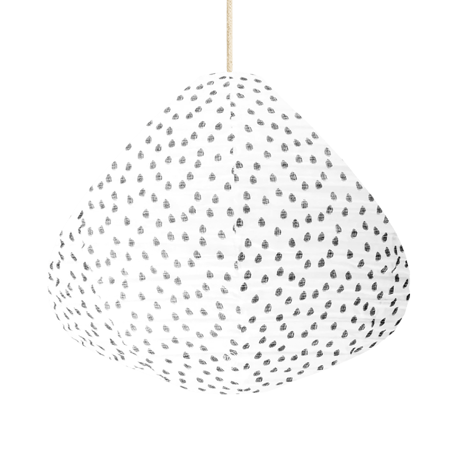 LOUIS NATURAL LINEN LIGHT SHADE 50CM - DYKE & DEAN