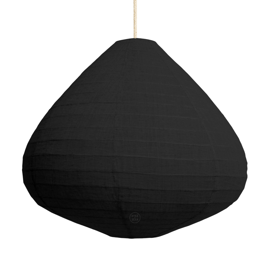 LOUIS NATURAL LINEN LIGHT SHADE 65CM - DYKE & DEAN