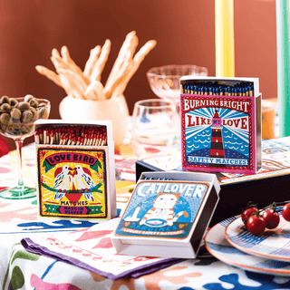 LOVE BIRD LUXURY SAFETY MATCHES - DYKE & DEAN