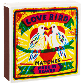 LOVE BIRD LUXURY SAFETY MATCHES - DYKE & DEAN