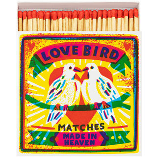 LOVE BIRD LUXURY SAFETY MATCHES - DYKE & DEAN