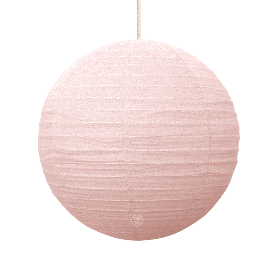 LUNA LINEN LIGHT SHADE 50CM - DYKE & DEAN