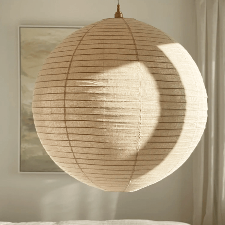LUNA LINEN LIGHT SHADE 70CM - DYKE & DEAN