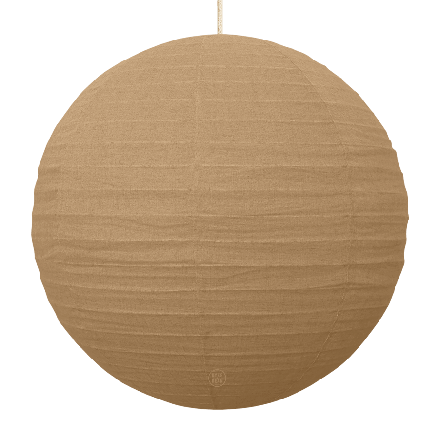 LUNA LINEN LIGHT SHADE 80CM - DYKE & DEAN