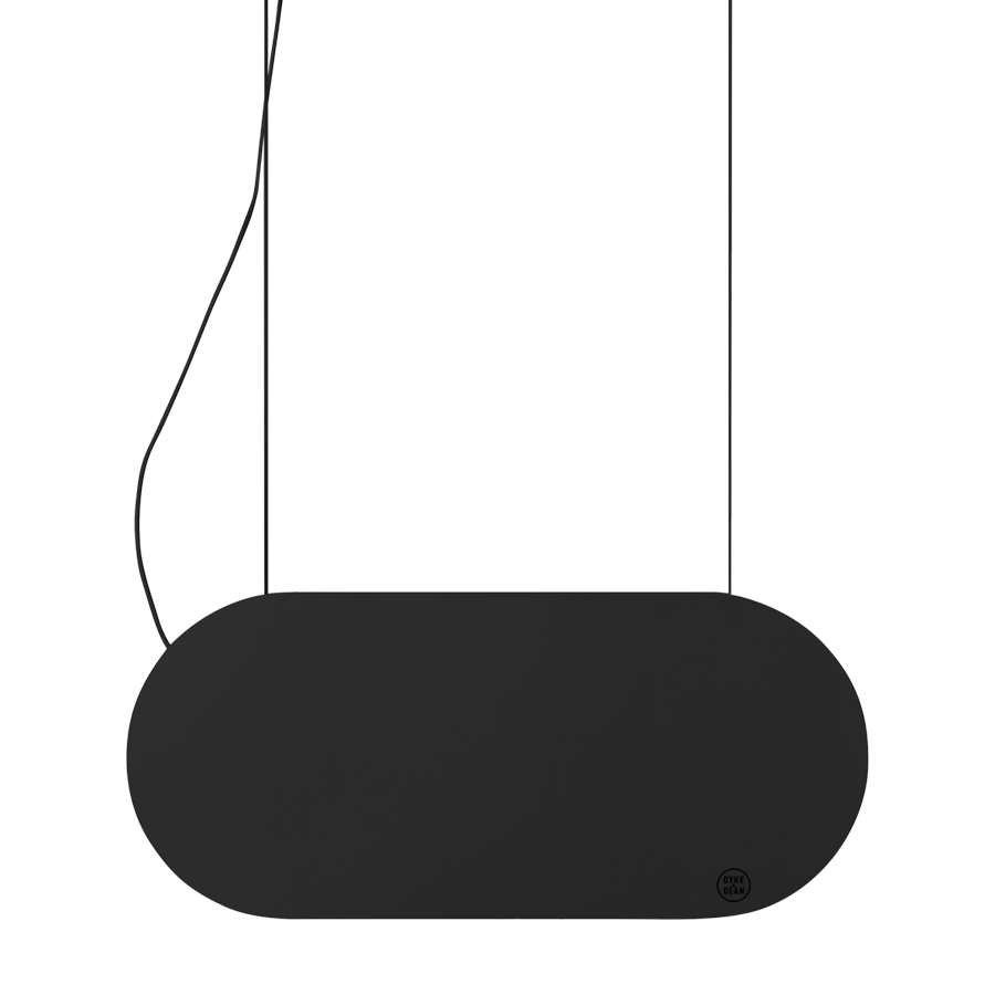 MALUMI A SUSPENSION PENDANT LIGHT BLACK - DYKE & DEAN