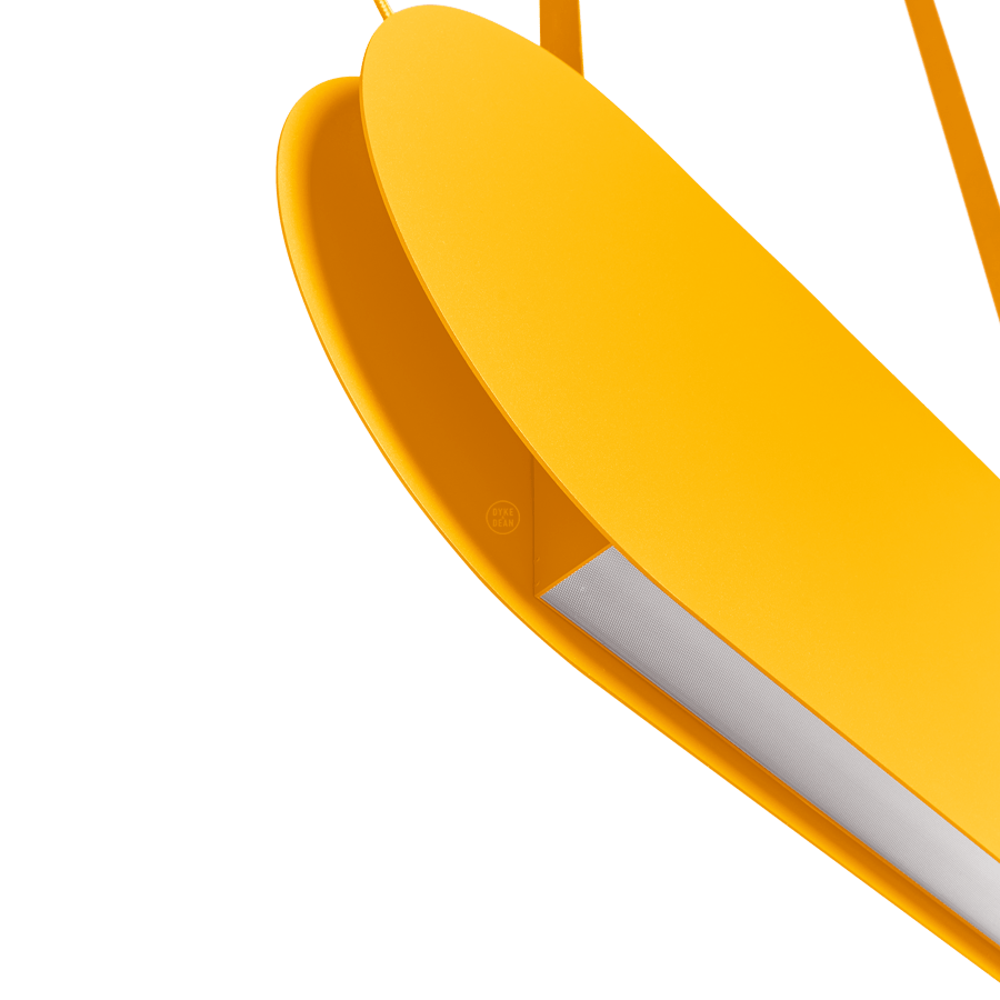 MALUMI A SUSPENSION PENDANT LIGHT YELLOW - DYKE & DEAN