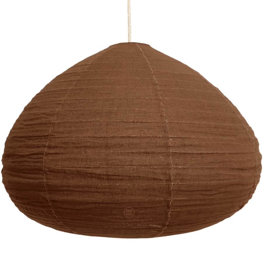 METRO LINEN LIGHT SHADE LARGE - DYKE & DEAN