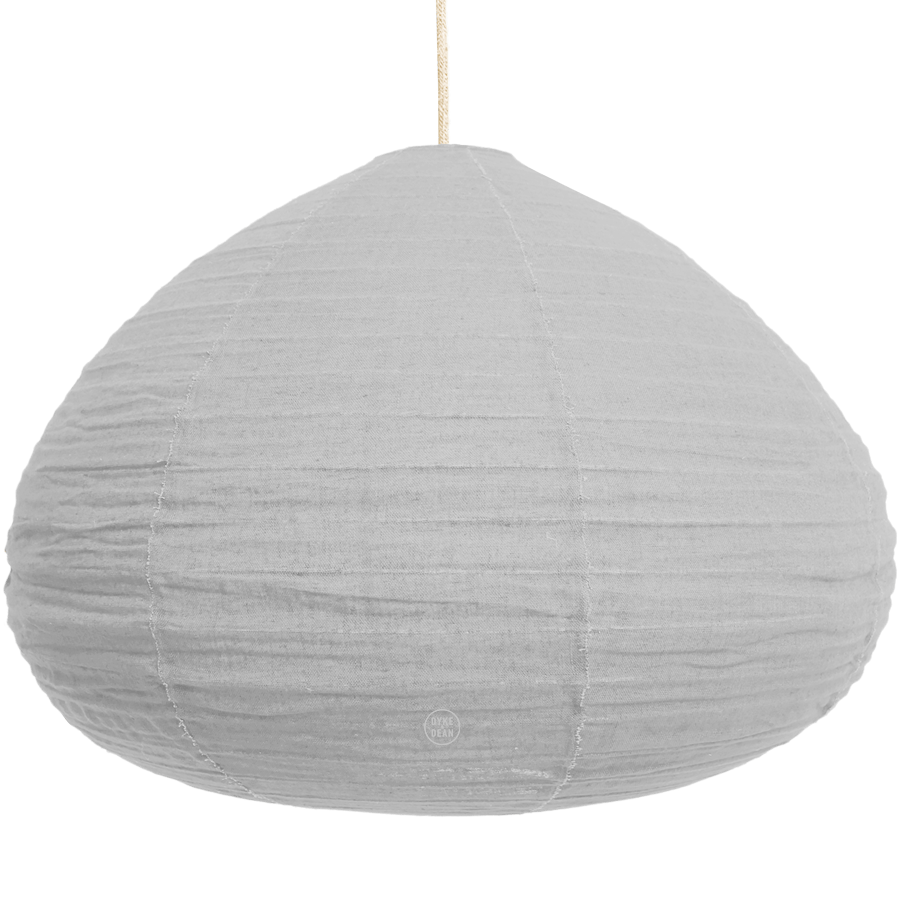 METRO LINEN LIGHT SHADE LARGE - DYKE & DEAN