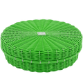 MEXICAN GREEN TORTILLA BASKET - DYKE & DEAN