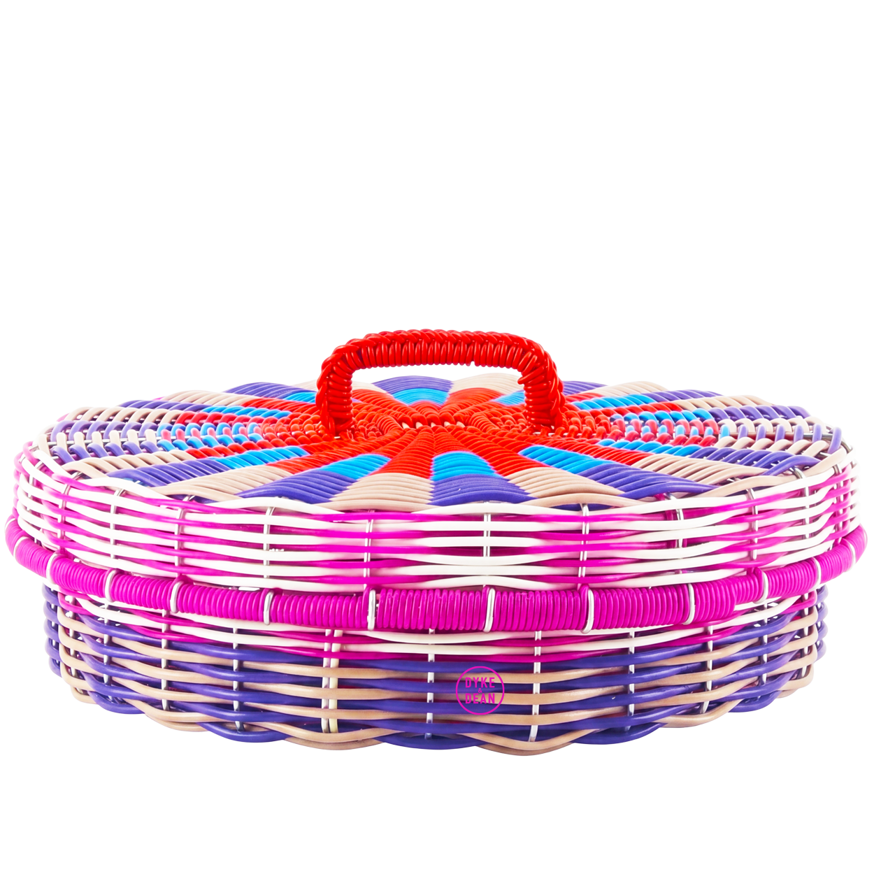 MEXICAN MULTI COLOUR TORTILLA BASKET - DYKE & DEAN