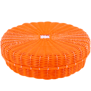 MEXICAN ORANGE TORTILLA BASKET - DYKE & DEAN
