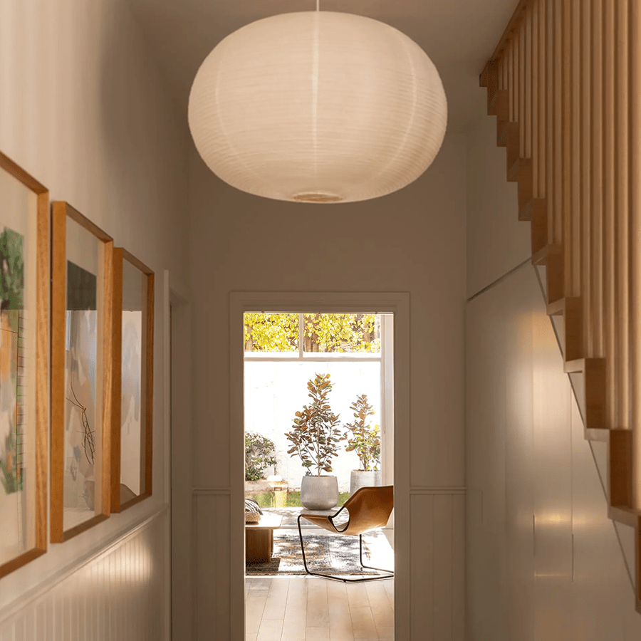 MOLA LINEN LIGHT SHADE 60CM - DYKE & DEAN