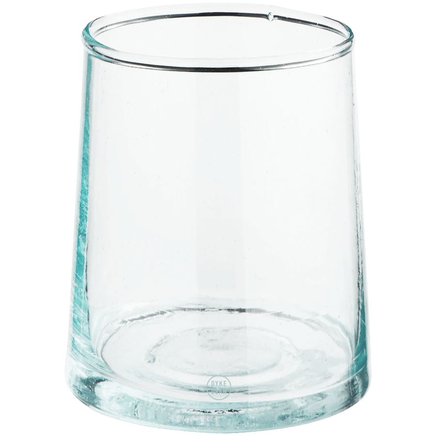 MOROCCAN SET OF 6 SMALL CLEAR CONE GLASSES - DYKE & DEAN