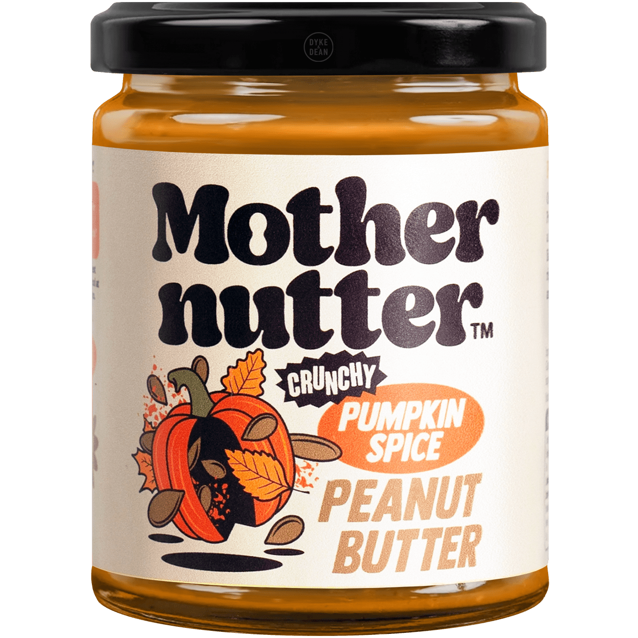 MOTHER NUTTER CRUNCHY PUMPKIN SPICE PEANUT BUTTER - DYKE & DEAN