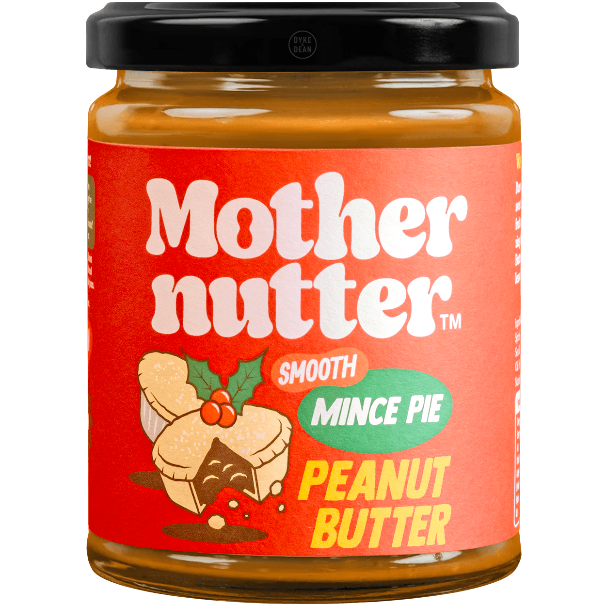 MOTHER NUTTER SMOOTH MINCE PIE PEANUT BUTTER - DYKE & DEAN