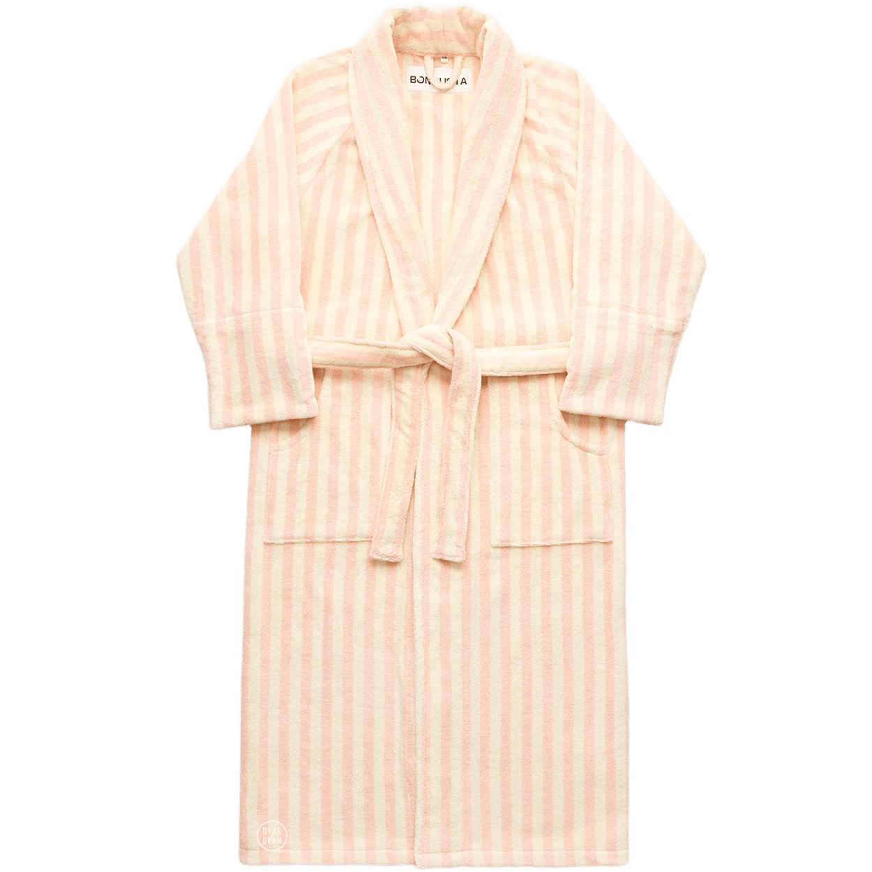 NARAM BATH ROBE TROPICAL & CREME - DYKE & DEAN
