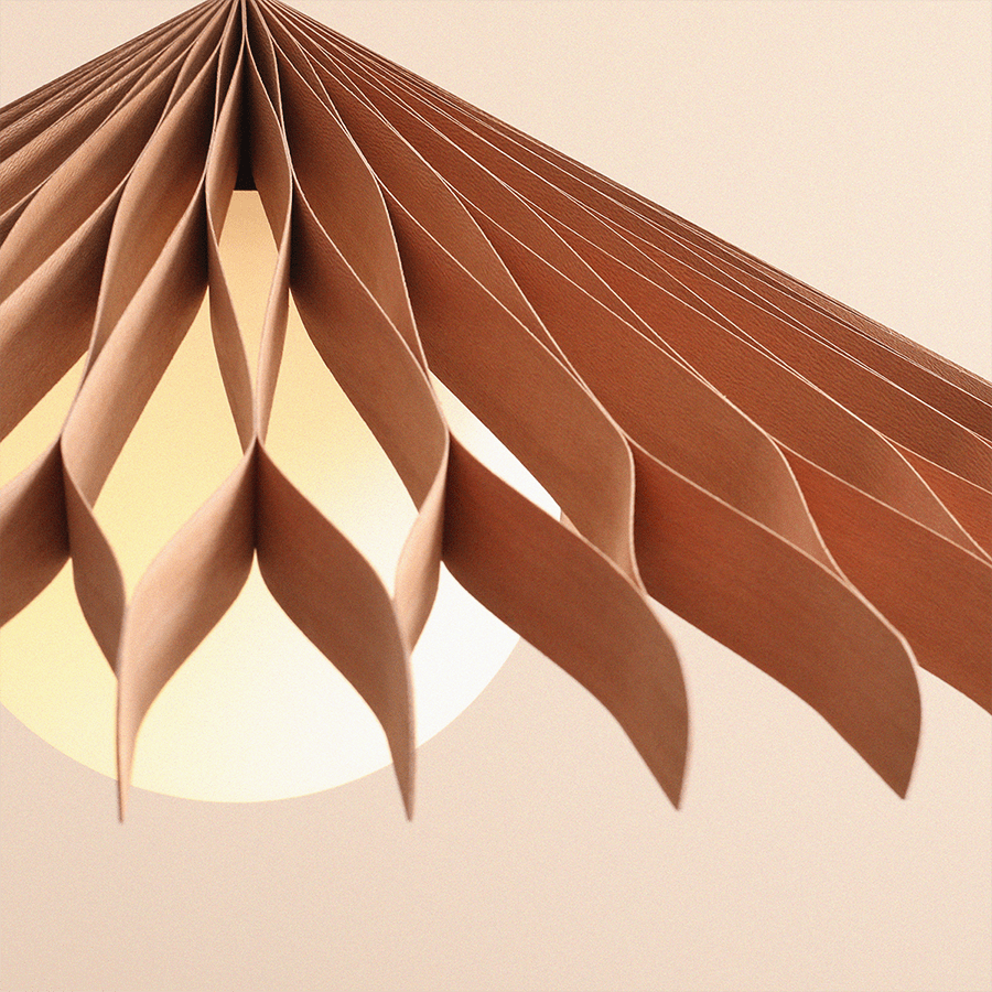 NATURE SUN PENDANT LIGHT LARGE - DYKE & DEAN