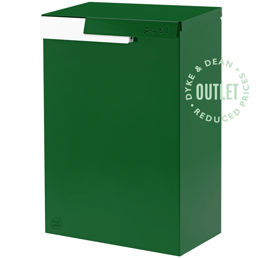 NORWEGIAN DOMESTIC POST BOX GREEN OUTLET - DYKE & DEAN