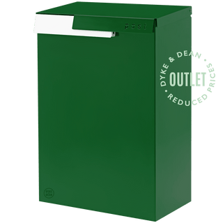 NORWEGIAN DOMESTIC POST BOX GREEN OUTLET - DYKE & DEAN