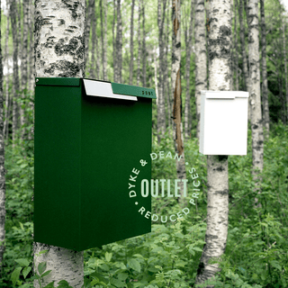 NORWEGIAN DOMESTIC POST BOX GREEN OUTLET - DYKE & DEAN