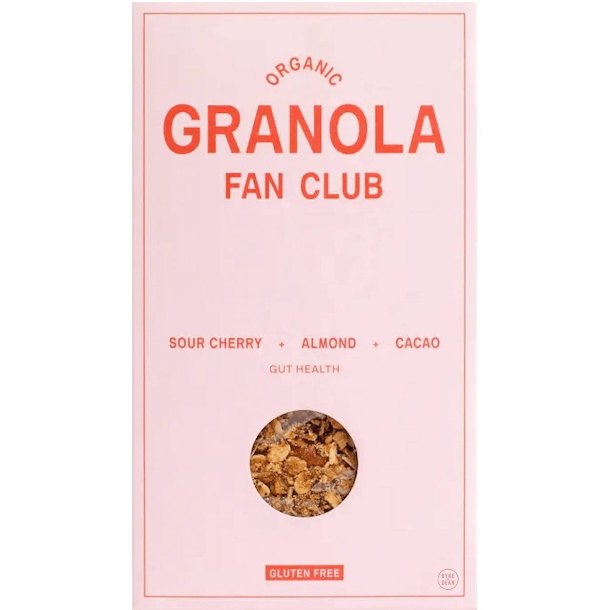 ORGANIC SOUR CHERRY, ALMOND & CACAO GRANOLA - DYKE & DEAN