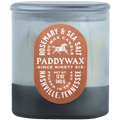 PADDYWAX VISTA LARGE DENIM BLUE GLASS CANDLE ROSEMARY & SEA SALT - DYKE & DEAN