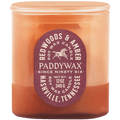 PADDYWAX VISTA LARGE RUSTY PINK GLASS CANDLE REDWOODS & AMBER - DYKE & DEAN