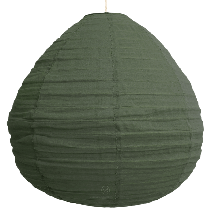 PARLOUR LINEN LIGHT SHADE 70CM - DYKE & DEAN