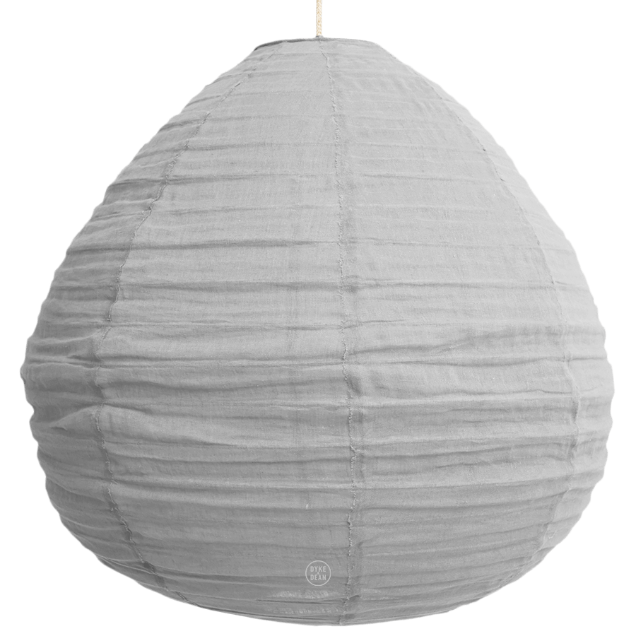 PARLOUR LINEN LIGHT SHADE 70CM - DYKE & DEAN