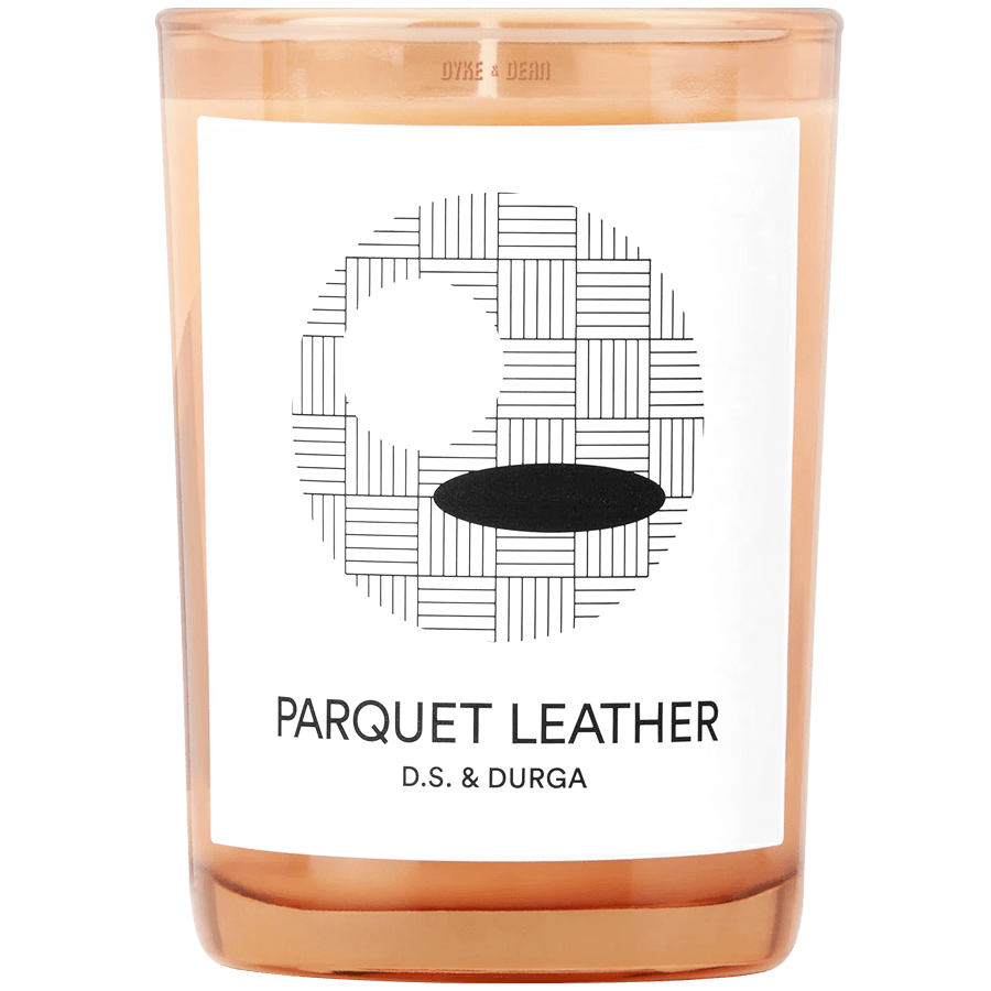 PARQUET LEATHER CANDLE - DYKE & DEAN