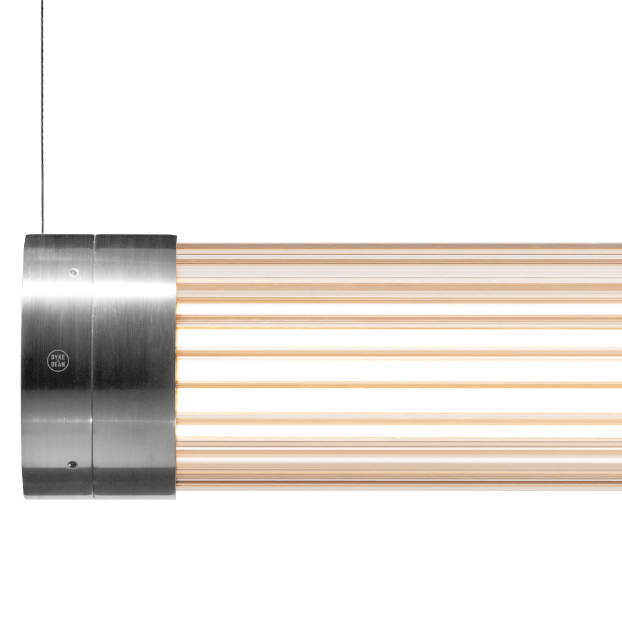 PENDANT BEAM BAR LAMP STAINLESS STEEL - DYKE & DEAN