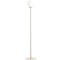 PINNE OPAL GLASS GLOBE FLOOR LIGHT BEIGE - DYKE & DEAN
