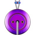 PORCELAIN KATY PATY COLONA ROUND SURFACE MOUNTED CABLE GLAND SOCKET VIOLEDO - DYKE & DEAN