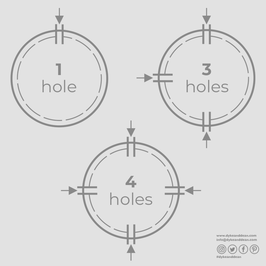 PORCELAIN KATY PATY COLONA ROUND SURFACE MOUNTED JUNCTION BOX WHITE - DYKE & DEAN