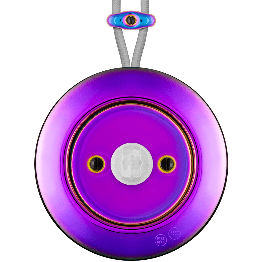 PORCELAIN KATY PATY COLONA ROUND SURFACE MOUNTED MOTION SENSOR VIOLEDO - DYKE & DEAN