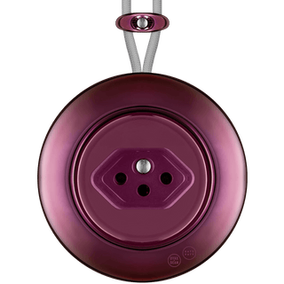 PORCELAIN KATY PATY COLONA ROUND SURFACE MOUNTED SWISS SOCKET PURPLE - DYKE & DEAN