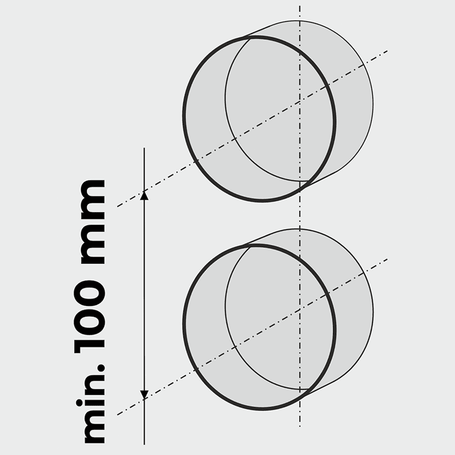 PORCELAIN WALL SOCKET CARROT DOUBLE PC/USB - DYKE & DEAN