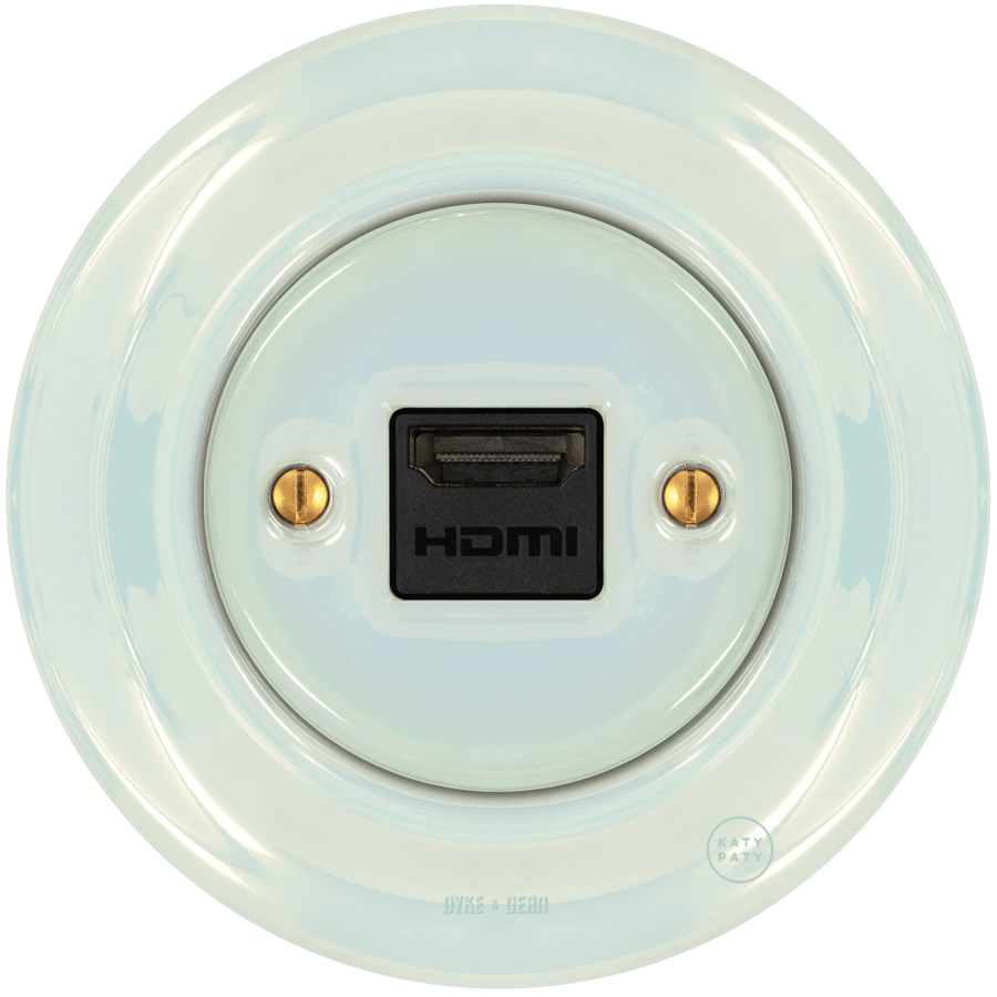 PORCELAIN WALL SOCKET CONCHA HDMI - DYKE & DEAN