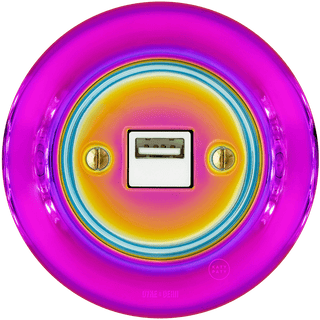 PORCELAIN WALL USB CHARGER SOCKET VIOLEDO - DYKE & DEAN