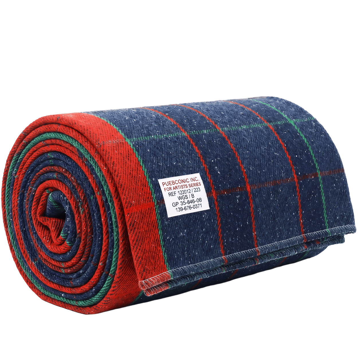 RECYCLED BLANKET NAVY - DYKE & DEAN