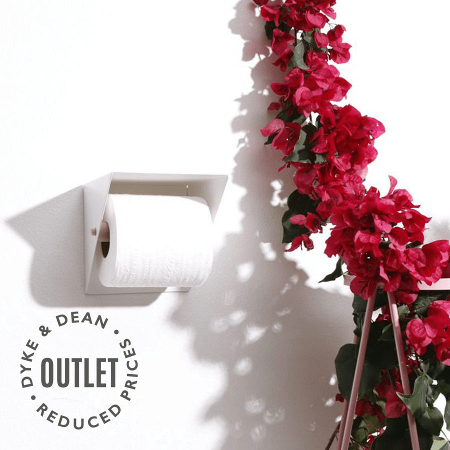 RED TRIANGLE WALL TOILET ROLL HOLDER OUTLET - DYKE & DEAN